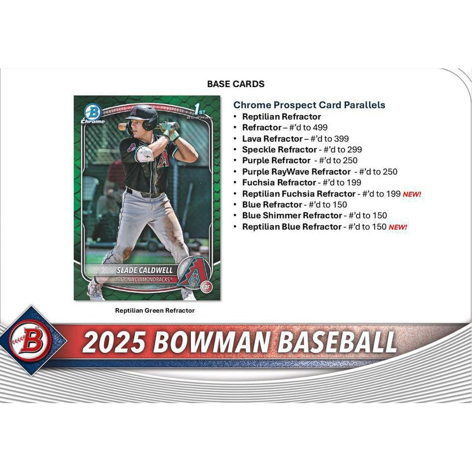 2025 Bowman Baseball Blaster Box