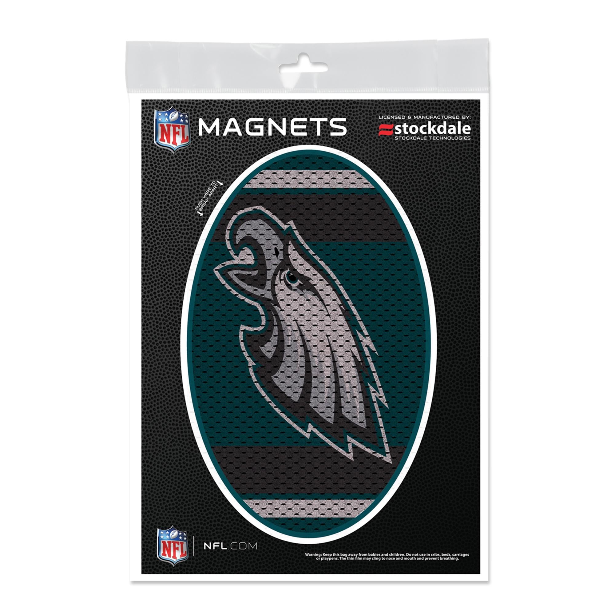 Philadelphia Eagles 5" x 7" Jersey Magnet – Official NFL Fridge & Locker Magnet