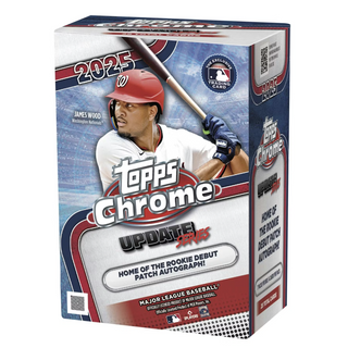 2025 Topps Chrome Update Series Baseball Blaster Box