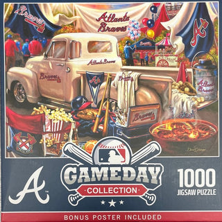 Puzzle: Atlanta Braves - 1000 Piece Gameday Design