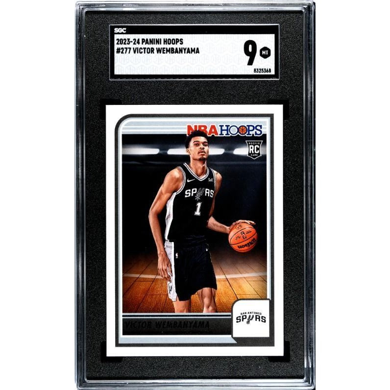 Victor Wembanyama 2023-24 Panini Hoops #277 SGC 9