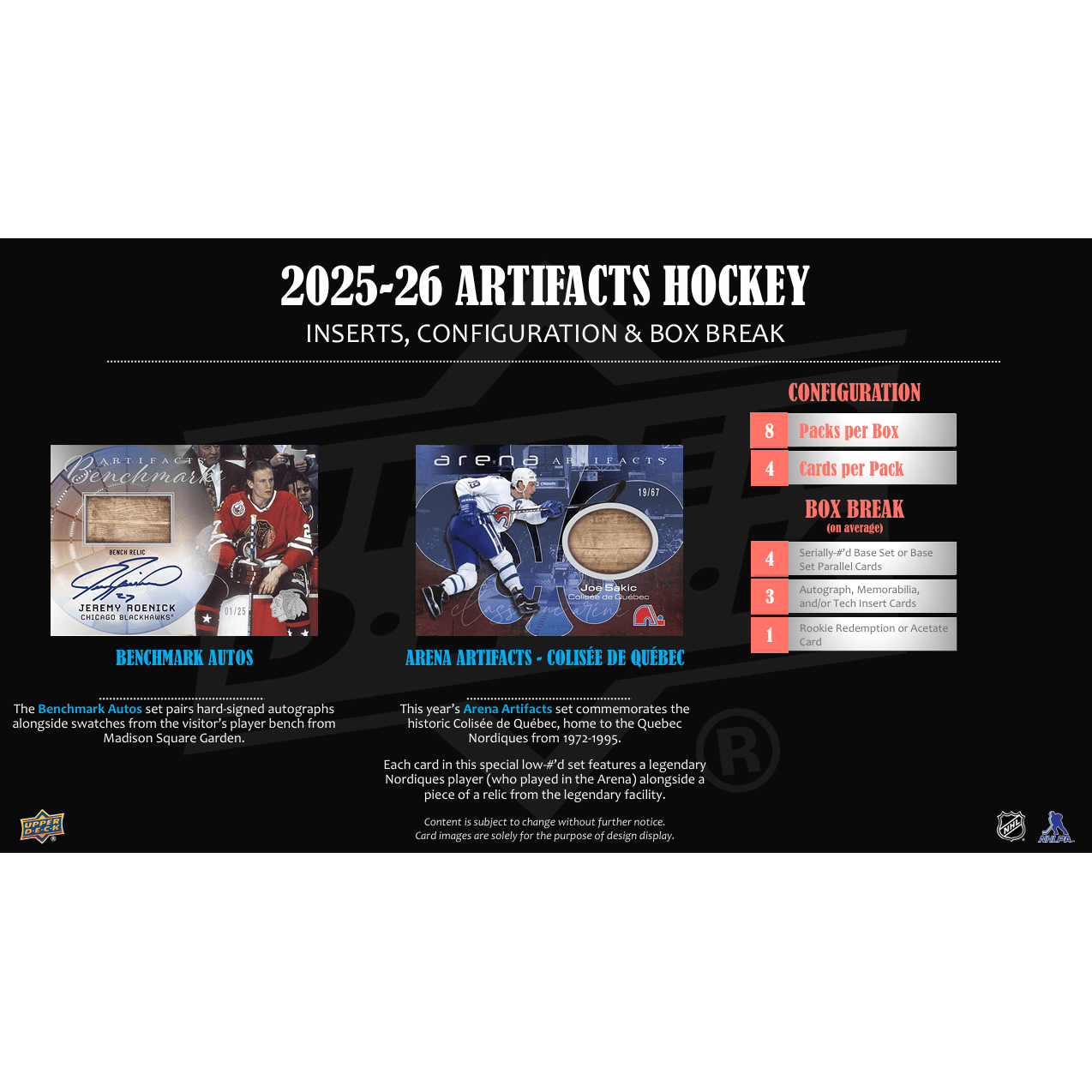 2025-26 Upper Deck Artifacts Hobby Box