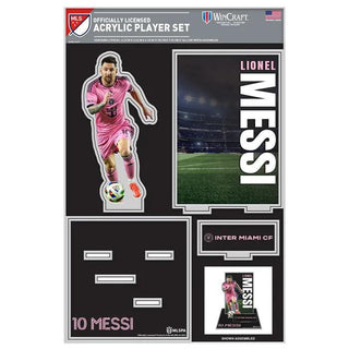 Lionel Messi Acrylic Stand Up Set – 3D Collectible Display