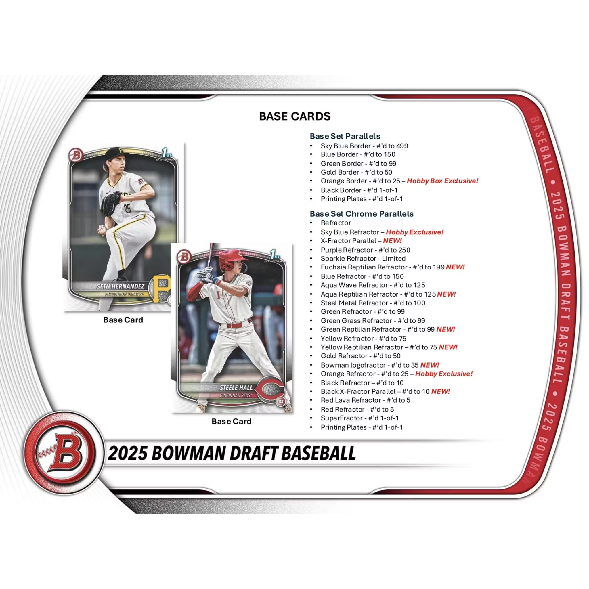 2025 Bowman Draft Baseball Hobby Jumbo Box