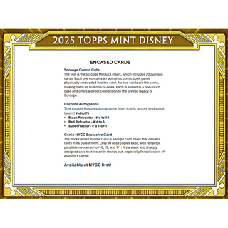 2025 Topps Disney Mint Hobby Box