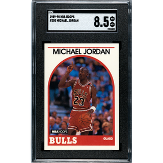 Michael Jordan 1989-90 NBA Hoops #200 – SGC 8.5