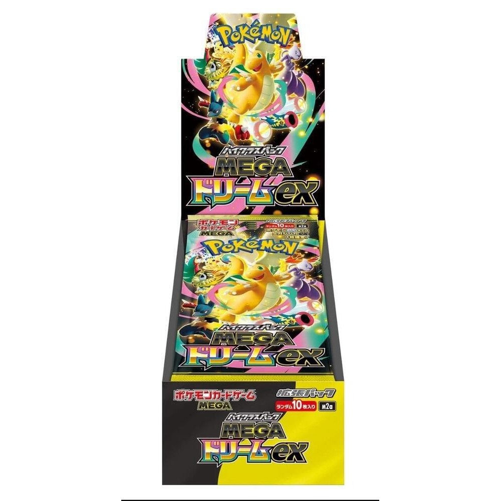 Pokemon Japanese Mega Dream ex Booster Box Pokemon Japanese Mega Dream ex Booster Box