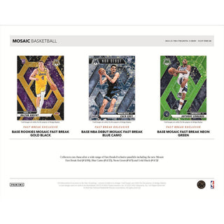 2024-25 Panini Mosaic Basketball Fast Break Box