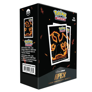 APEX 105ct Deck Protector Sleeves – Pokémon Charizard / Venusaur / Blastoise