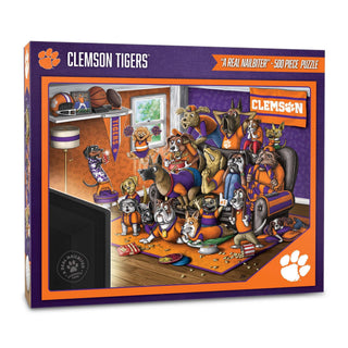 Clemson Tigers Purebred Fans - A Real Nailbiter 500 pc Puzzle