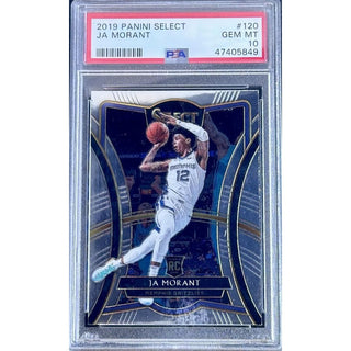 Ja Morant 2019 Panini Select #120 PSA 10