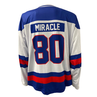 USA Hockey Miracle on Ice 1980 Official Reversible Hockey Jersey