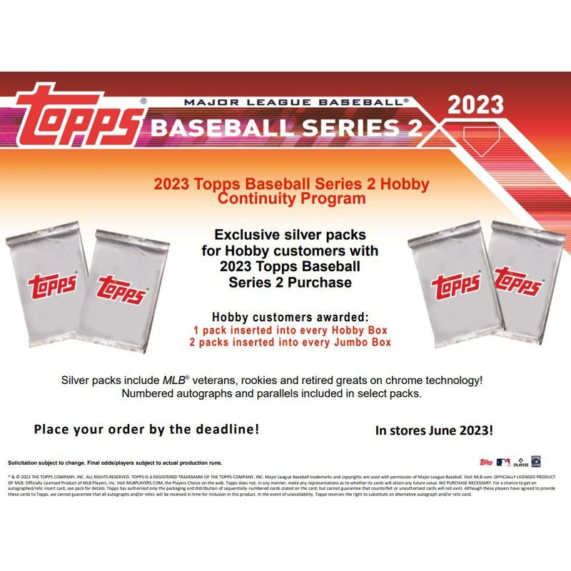 2023 Topps Series 2 Baseball (Hobby Jumbo Box)