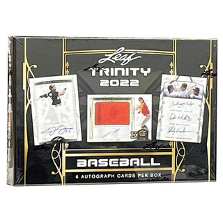 2022 Leaf Trinity Baseball Hobby Box