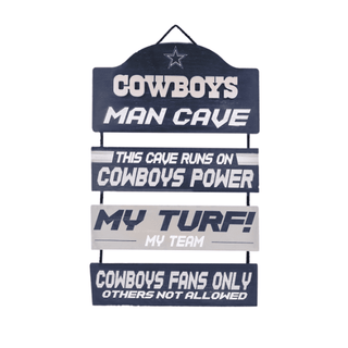 Hanging Sign: Dallas Cowboys Man Cave