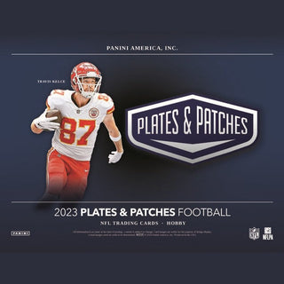 2023-24 Panini Plates & Patches Football Hobby Box