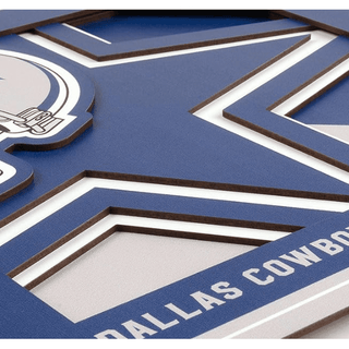 Wall Art: Dallas Cowboys Logo Series 12"x 12"