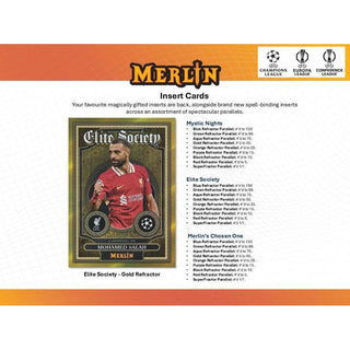 2024-25 Topps UEFA Club Competitions Merlin Chrome Soccer Hobby Box