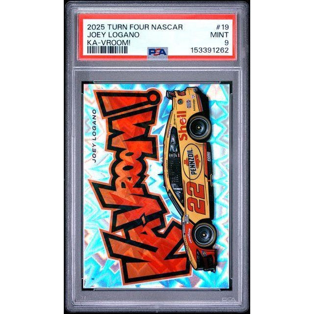 2025 Turn Four Joey Logano Ka-Vroom PSA 9