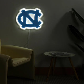 North Carolina Tar Heels LED Neon Sign – Officially Licensed Light-Up Wall Decor