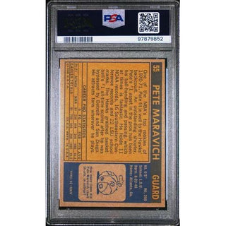 Pete Maravich 1971 Topps #55 PSA 6