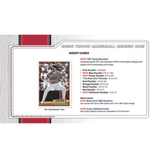 2026 Topps Series 1 Baseball Hobby Jumbo 6-Box Case