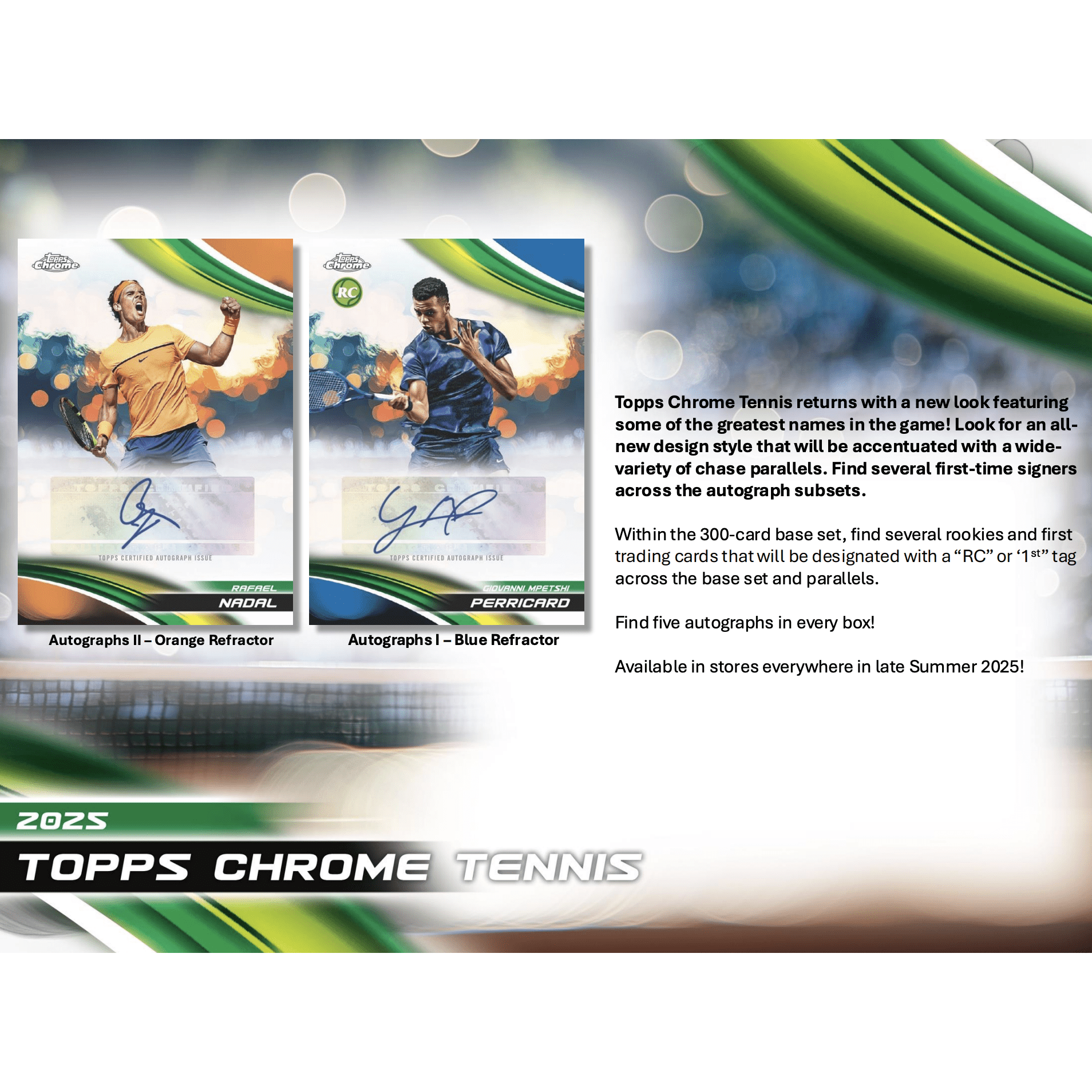 2025 Topps Chrome Tennis Breakers Delight Box
