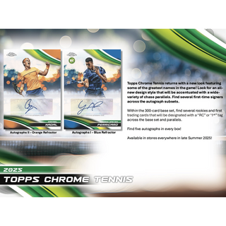 2025 Topps Chrome Tennis Breakers Delight Box