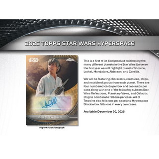 2025 Topps Star Wars Hyperspace Hobby Box