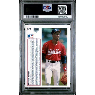 Michael Jordan 1991 Upper Deck #SP1 PSA 8