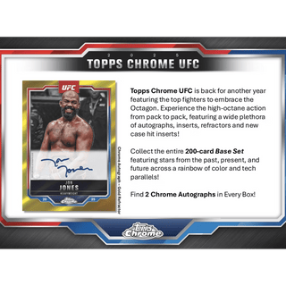 2025 Topps UFC Chrome Hobby Pack