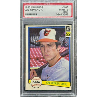 Cal Ripken Jr. 1982 Donruss #405 PSA 9