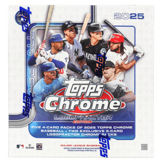 2025 Topps Chrome Baseball Logofractor Edition Box