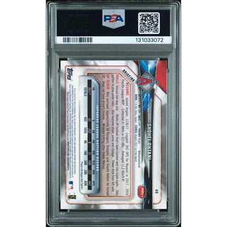 Shohei Ohtani 2018 Bowman #49 – PSA 8 Rookie Card