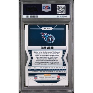 Cam Ward 2025 Donruss Elite #101 PSA 9