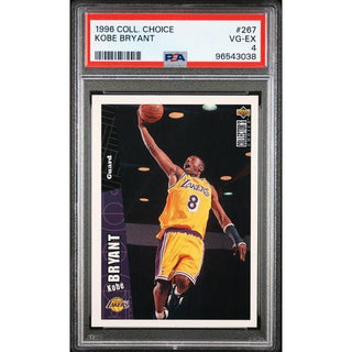 Kobe Bryant 1996 Upper Deck Collectors Choice #267 PSA 4