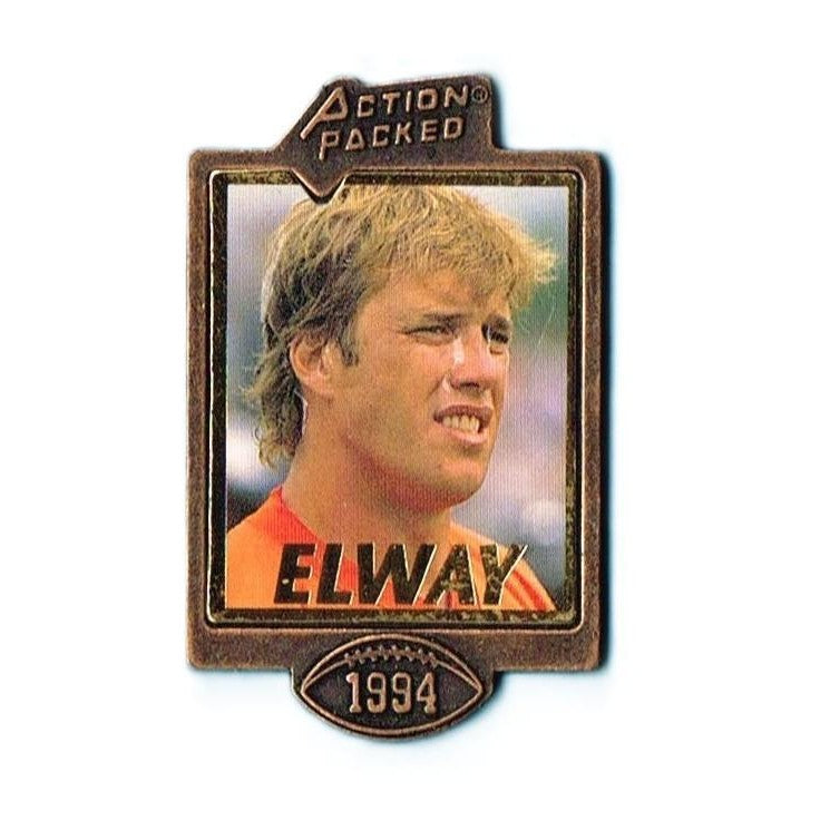 John Elway 1994 Action Packed Lapel Pin (No Box)