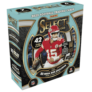 2025 Panini Select Football Mega Box Pink Prizm Shock Parallels!