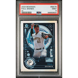 Paul Skenes 2024 Bowman AI #BAI15 Mint 9