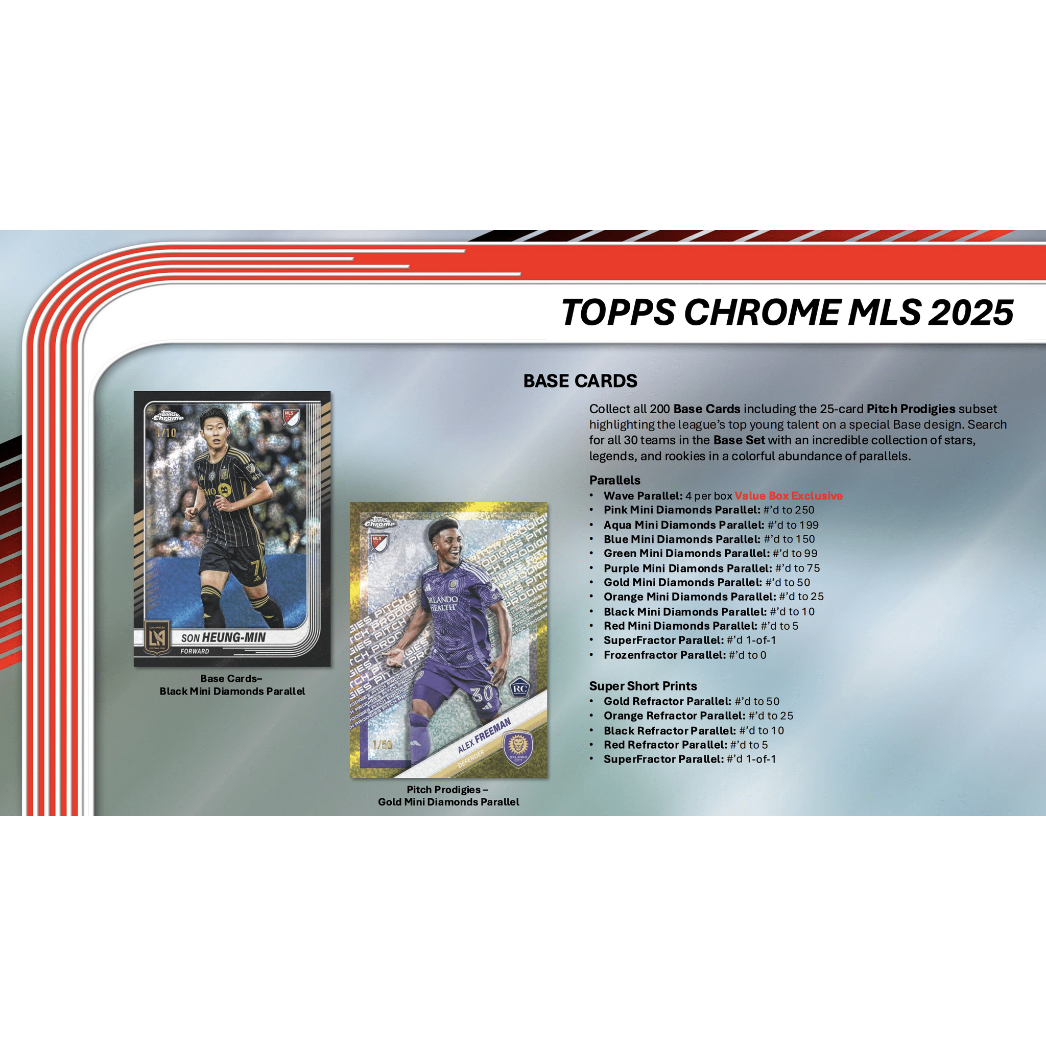 2025 Topps MLS Chrome Soccer Blaster Box