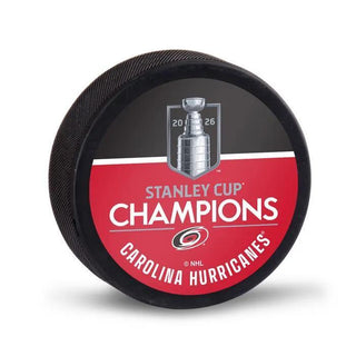 Carolina Hurricanes 2026 Stanley Cup Champions Hockey Puck