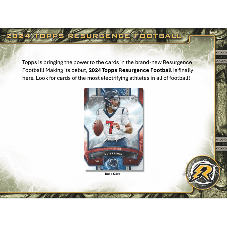 2024 Topps Resurgence Football Hobby Box