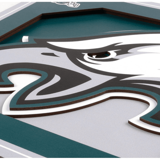 Wall Art: Philadelphia Eagles Logo Series 12"x12"