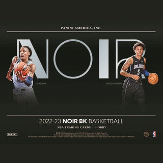 2022-23 Panini Noir Basketball Hobby Box