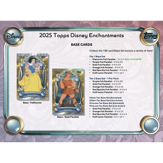 2025 Topps Disney Wonder Hobby Box