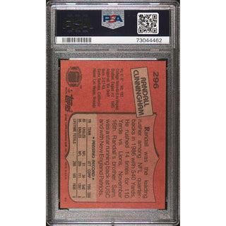 Randall Cunningham 1987 Topps #296 PSA 8