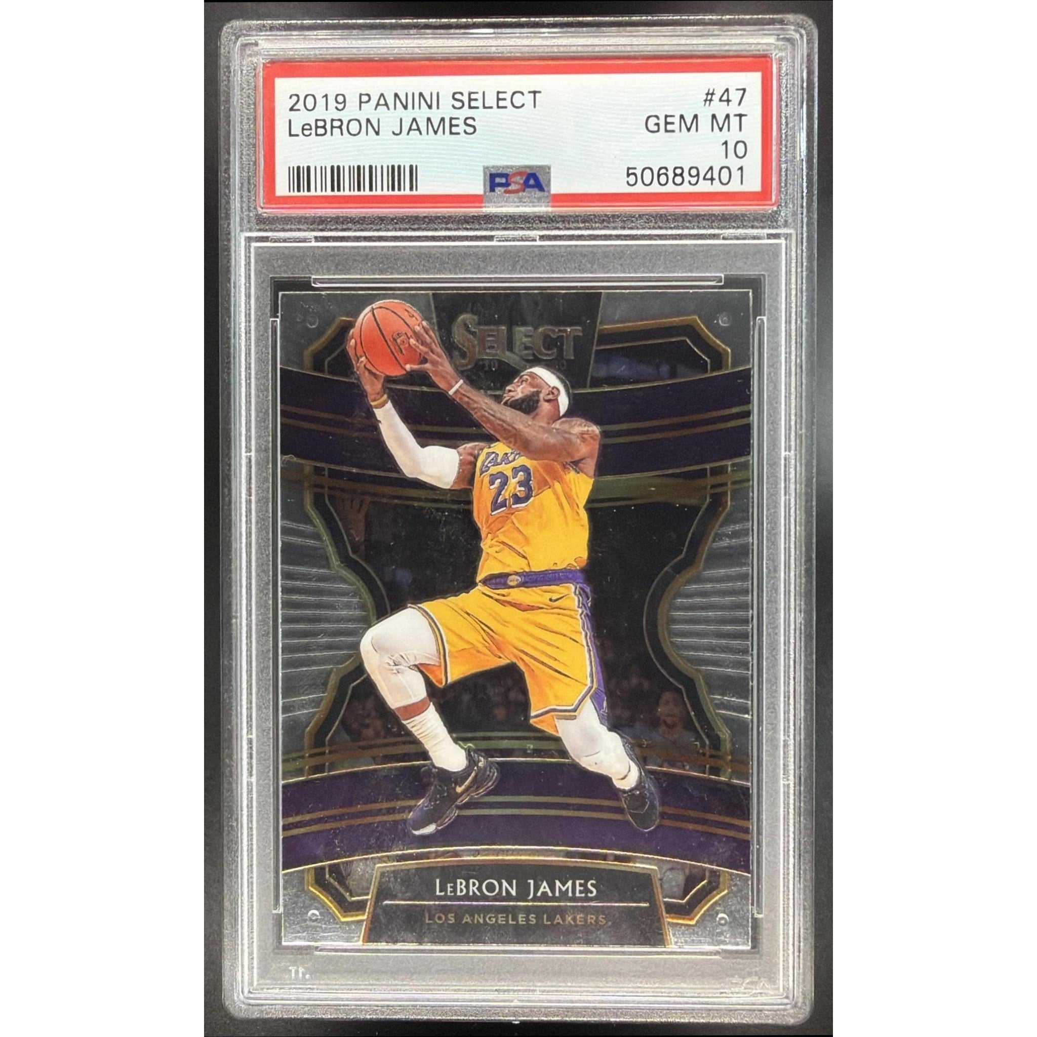 Lebron James 2019 Select #47 PSA 10