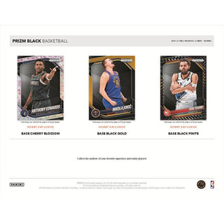 2024-25 Panini Prizm Black Basketball Hobby Box