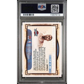 LeBron James 2003 Hoops Hot Pros. Cream Of The Crop #1 PSA 8.5