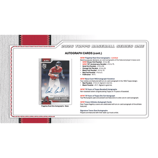 2026 Topps Series 1 Baseball Hobby Jumbo Pack